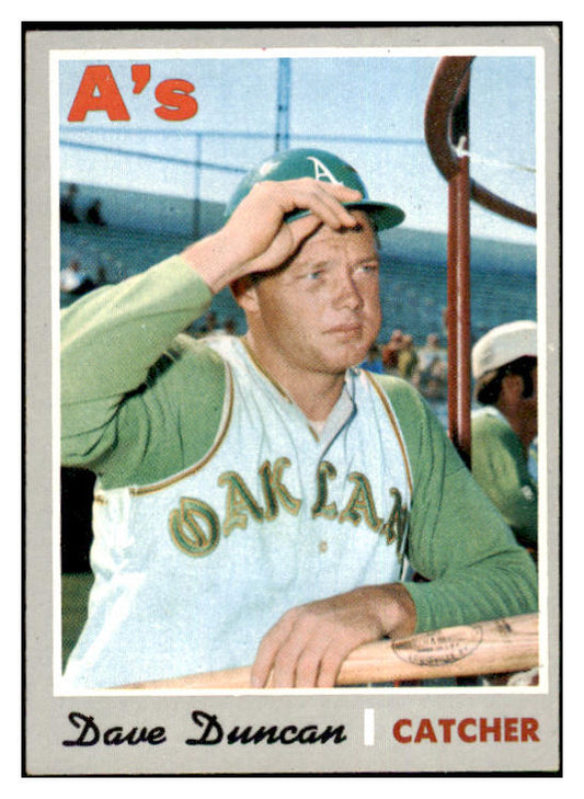 1970 Topps Baseball #678 Dave Duncan A's NR-MT 499266