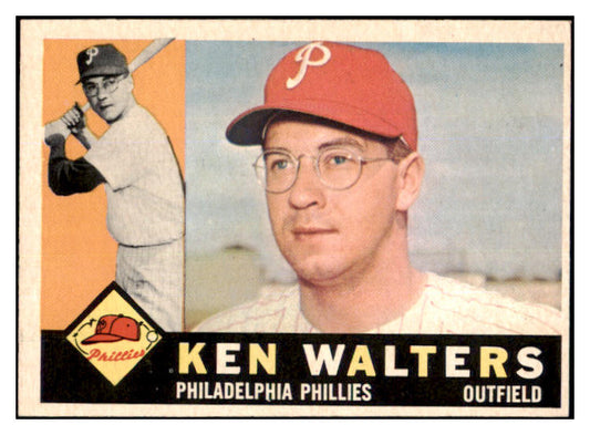 1960 Topps Baseball #511 Ken Walters Phillies NR-MT 502100