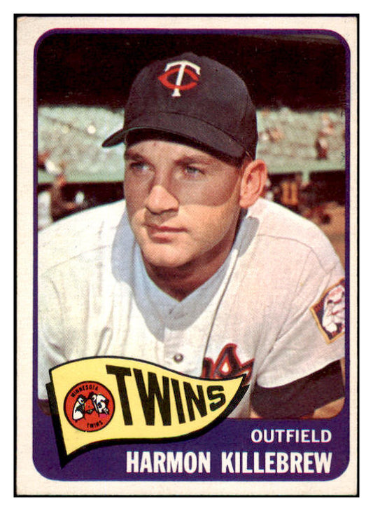 1965 Topps Baseball #400 Harmon Killebrew Twins EX-MT 503531