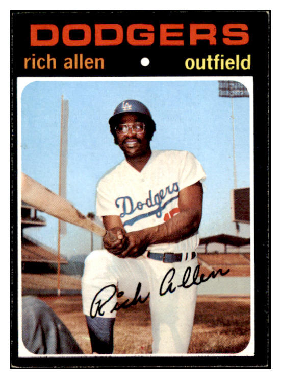 1971 Topps Baseball #650 Rich Allen Dodgers EX-MT 503886