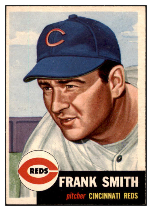 1953 Topps Baseball #116 Frank Smith Reds NR-MT 504490