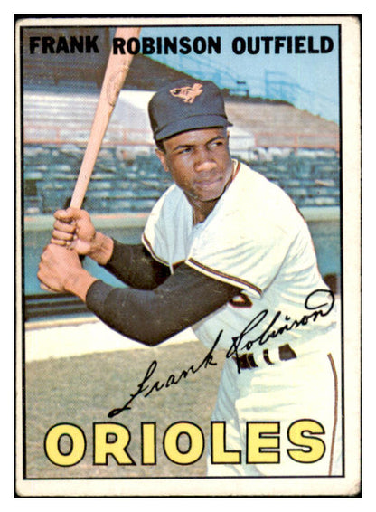1967 Topps Baseball #100 Frank Robinson Orioles VG 505400