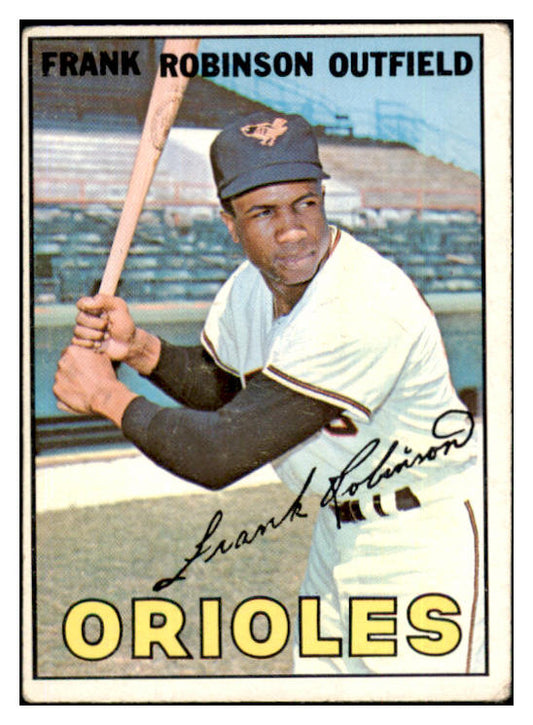 1967 Topps Baseball #100 Frank Robinson Orioles VG 505400