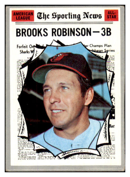 1970 Topps Baseball #455 Brooks Robinson A.S. Orioles VG-EX 505800