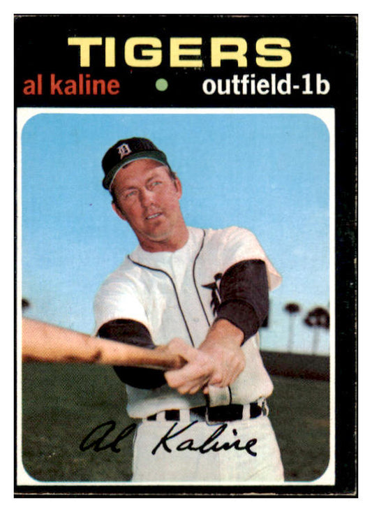 1971 Topps Baseball #180 Al Kaline Tigers VG-EX 507049