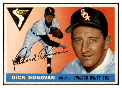 1955 Topps Baseball #146 Dick Donovan White Sox EX-MT 507987