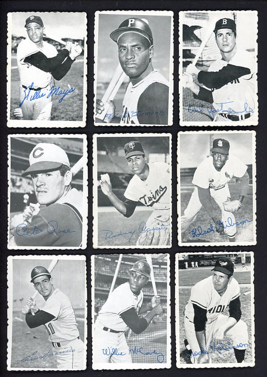 1969 Topps Baseball Deckle Edge Complete Set VG-EX/EX 510944