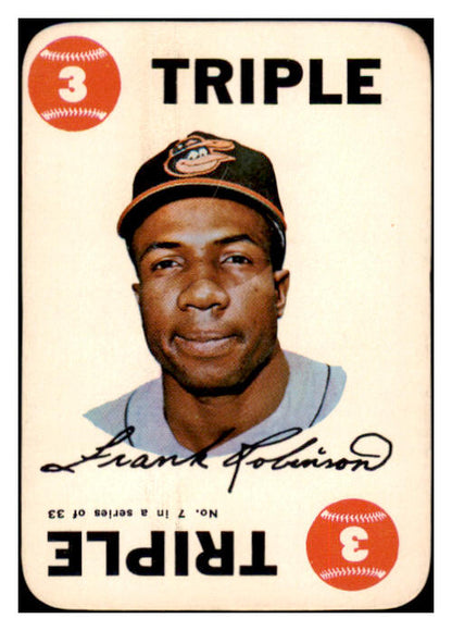 1968 Topps Baseball Game #007 Frank Robinson Orioles EX-MT 513592
