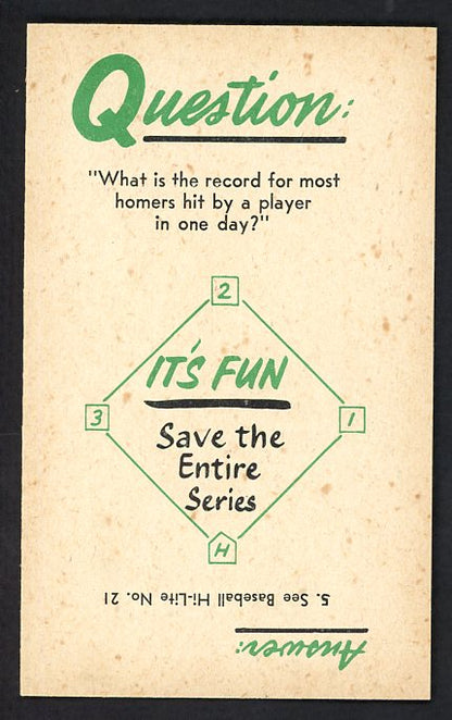 1960 Nu Card Hi Lites #034 Bill Dickey Yankees NR-MT 515458