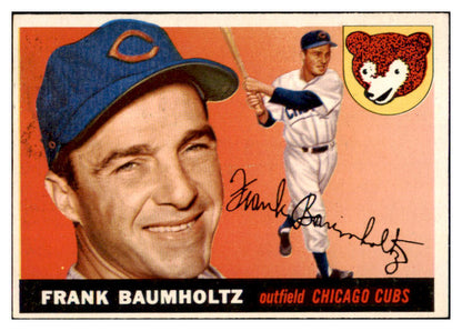 1955 Topps Baseball #172 Frank Baumholtz Cubs EX-MT 518647