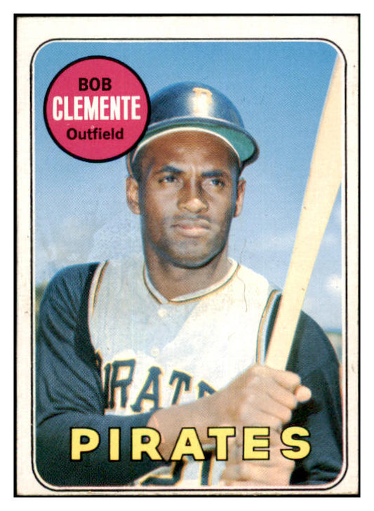 1969 Topps Baseball #050 Roberto Clemente Pirates EX-MT 518739