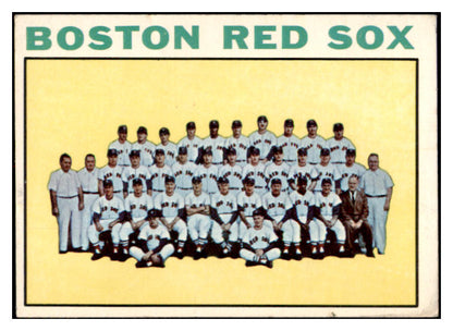 1964 Topps Baseball #579 Boston Red Sox Team EX-MT 520296