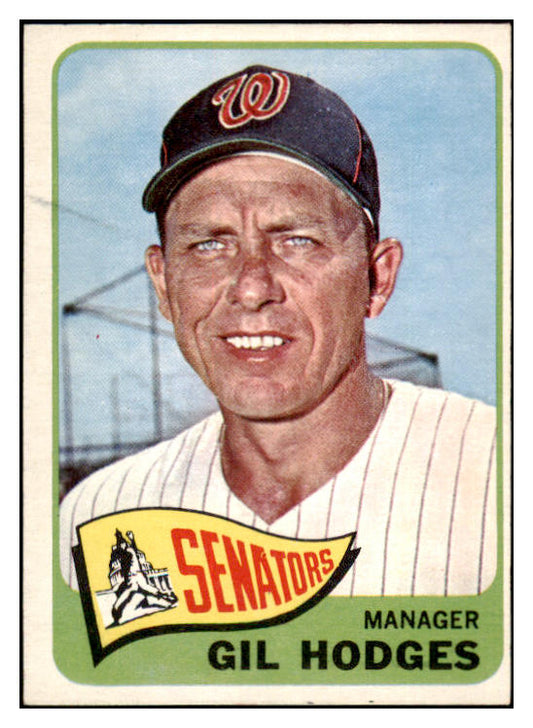 1965 Topps Baseball #099 Gil Hodges Senators EX-MT 522664