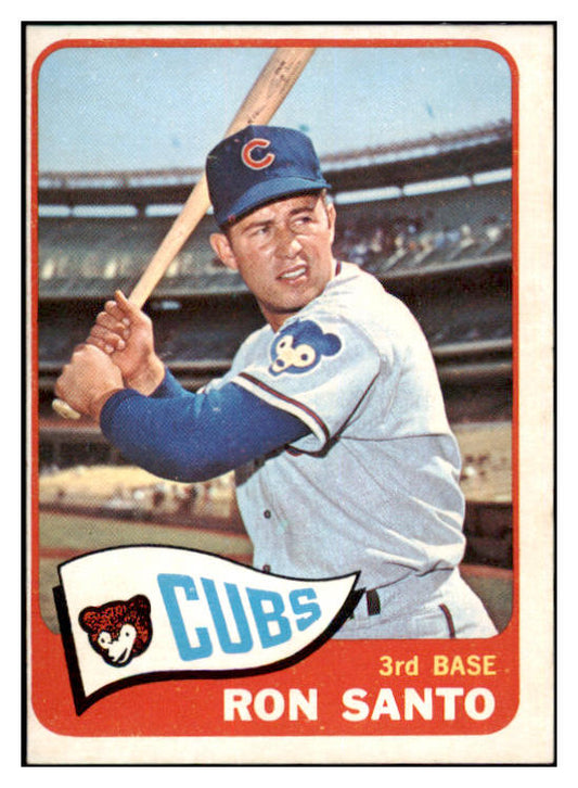 1965 Topps Baseball #110 Ron Santo Cubs VG-EX 522672