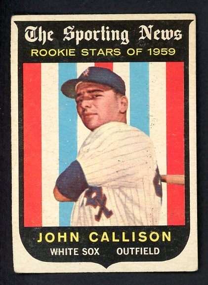 1959 Topps Baseball #119 John Callison White Sox EX-MT 524285