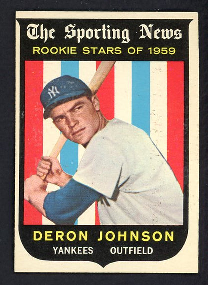 1959 Topps Baseball #131 Deron Johnson Yankees NR-MT 524287