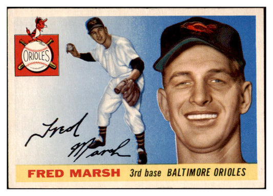 1955 Topps Baseball #013 Fred Marsh Orioles NR-MT 524614