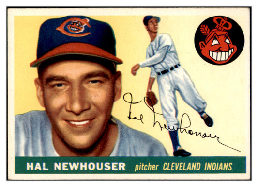 1955 Topps Baseball #024 Hal Newhouser Indians NR-MT 524619
