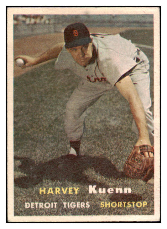 1957 Topps Baseball #088 Harvey Kuenn Tigers VG-EX 524957