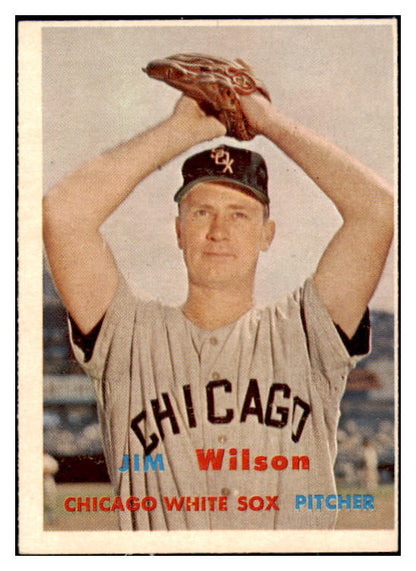 1957 Topps Baseball #330 Jim Wilson White Sox VG-EX 525020