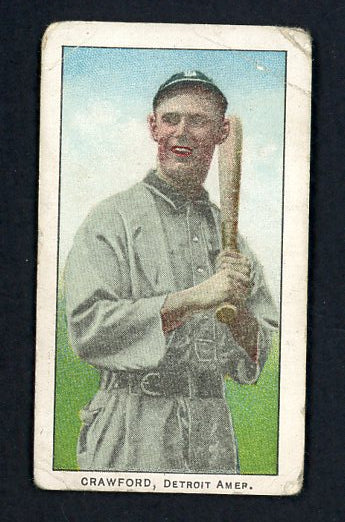 1909 E95 Philadelphia Caramel Sam Crawford Tigers GD-VG 525278