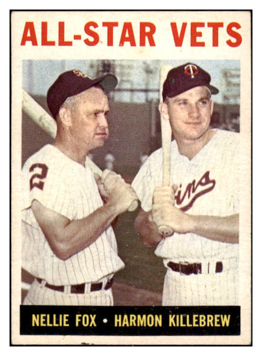1964 Topps Baseball #081 Harmon Killebrew Nellie Fox VG-EX 525618