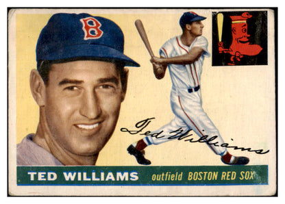 1955 Topps Baseball #002 Ted Williams Red Sox GD-VG 525651