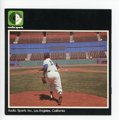 1973 Audio Sports Record Booklet Pitching Don Drysdale Dodgers 526330