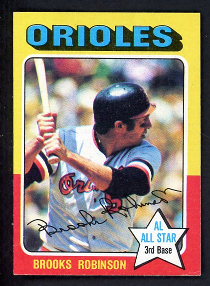 1975 Topps Baseball #050 Brooks Robinson Orioles EX-MT 527198