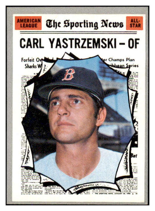1970 Topps Baseball #461 Carl Yastrzemski A.S. Red Sox EX-MT 527226