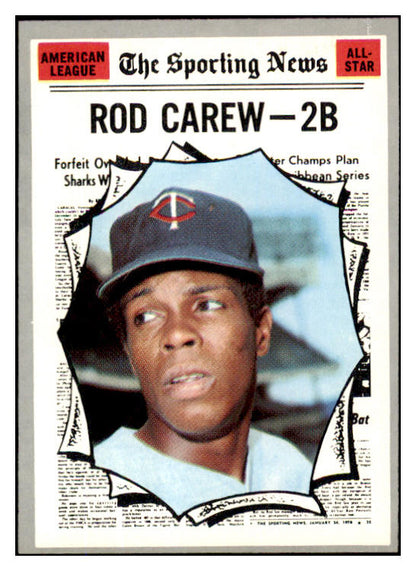 1970 Topps Baseball #453 Rod Carew A.S. Twins EX-MT 527229