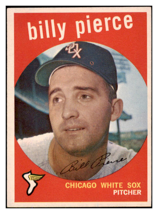 1959 Topps Baseball #410 Billy Pierce White Sox EX-MT 527252