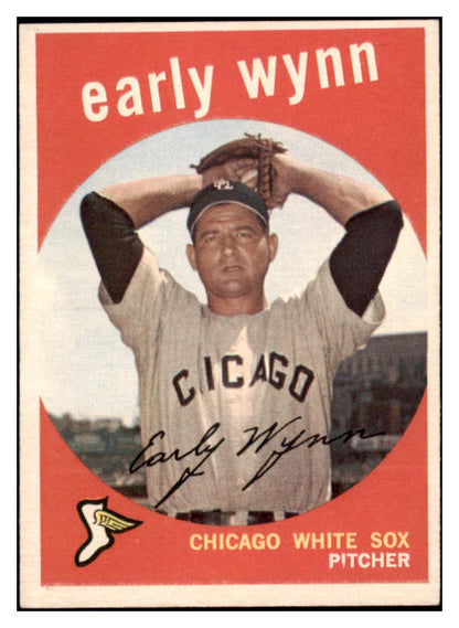 1959 Topps Baseball #260 Early Wynn White Sox EX-MT 527257