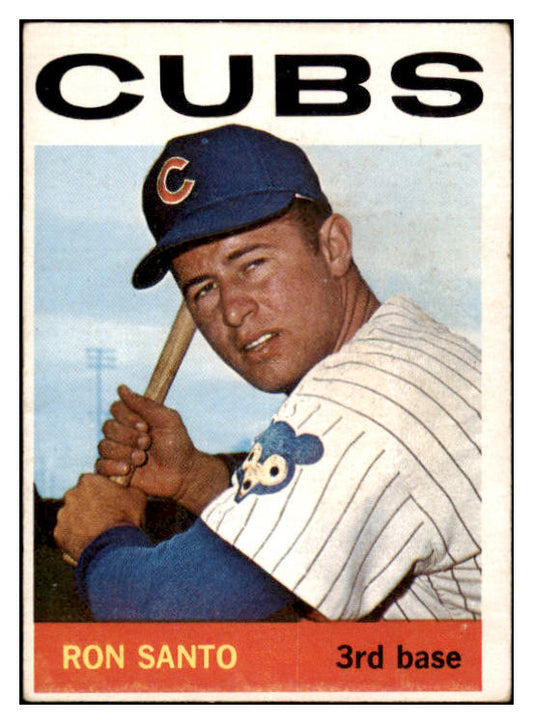 1964 Topps Baseball #375 Ron Santo Cubs VG-EX 527335
