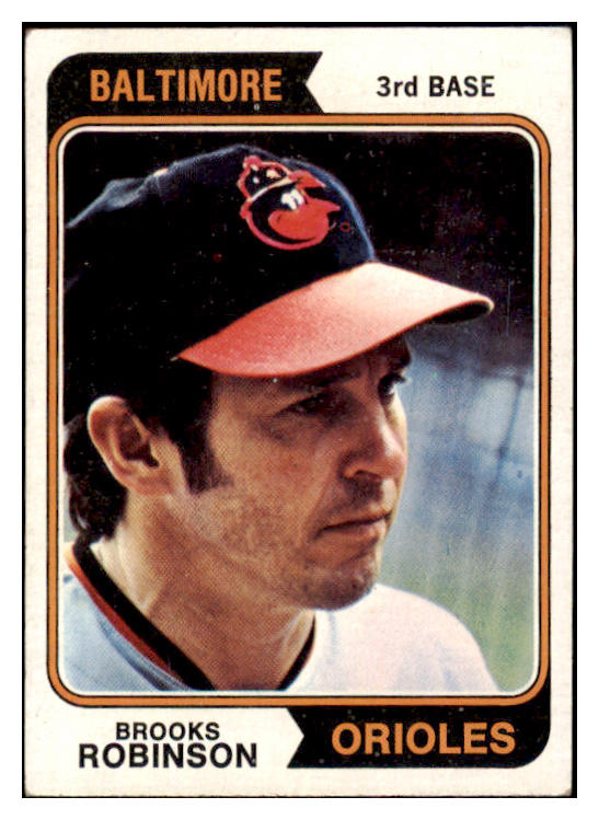 1974 Topps Baseball #160 Brooks Robinson Orioles VG-EX 527343