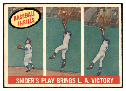 1959 Topps Baseball #468 Duke Snider IA Dodgers VG-EX 527396