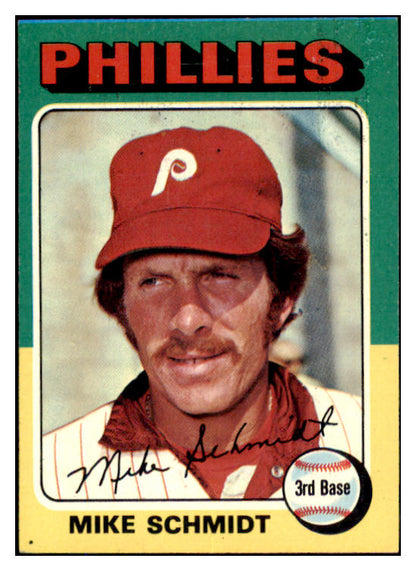 1975 Topps Baseball #070 Mike Schmidt Phillies VG-EX 527407