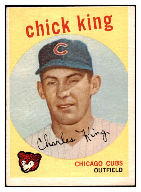 1959 Topps Baseball #538 Chick King Cubs EX-MT 527491