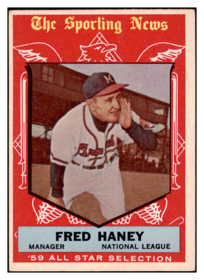 1959 Topps Baseball #551 Fred Haney A.S. Braves EX-MT 527494