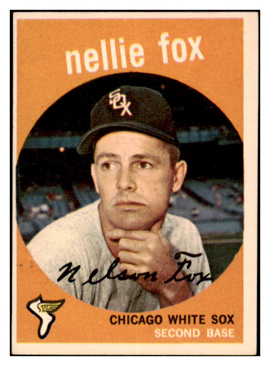 1959 Topps Baseball #030 Nellie Fox White Sox EX 527511