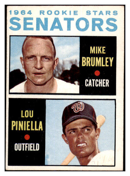1964 Topps Baseball #167 Lou Piniella Senators EX 527758