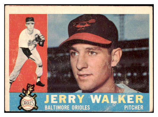 1960 Topps Baseball #540 Jerry Walker Orioles VG 527802