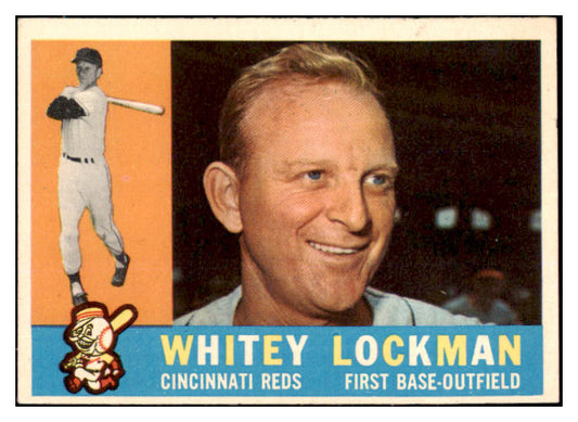 1960 Topps Baseball #535 Whitey Lockman Reds EX+/EX-MT 527837