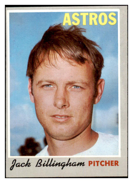 1970 Topps Baseball #701 Jack Billingham Astros EX-MT 527850