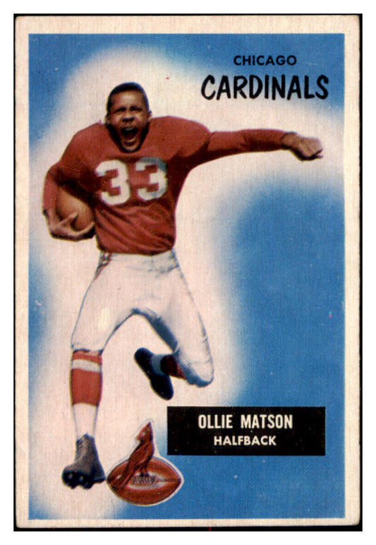 1955 Bowman Football #025 Ollie Matson Cardinals EX 527872