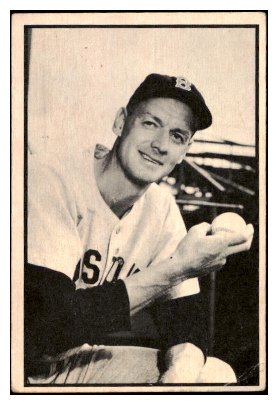 1953 Bowman Black & White Baseball #029 Sid Hudson Red Sox VG-EX 527935