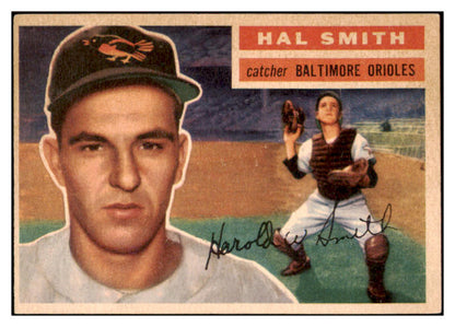 1956 Topps Baseball #062 Hal Smith Orioles EX-MT White 528193