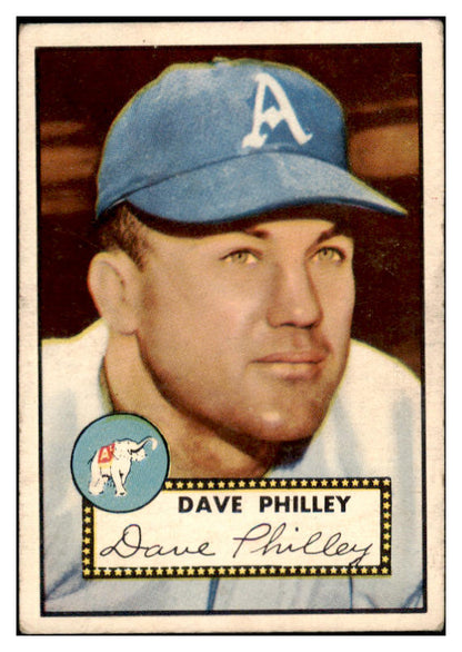 1952 Topps Baseball #226 Dave Philley A's VG-EX 528289
