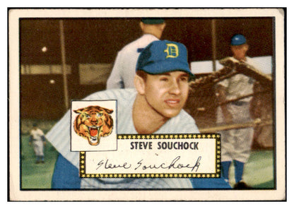1952 Topps Baseball #234 Steve Souchock Tigers VG-EX 528290
