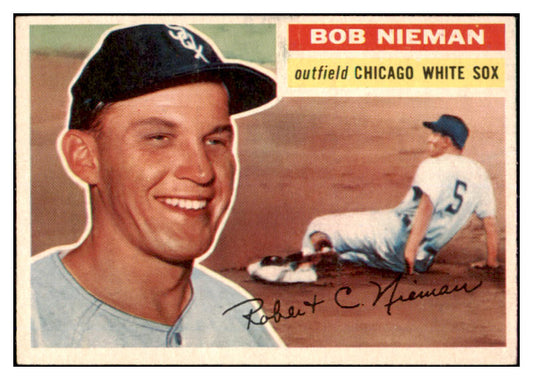 1956 Topps Baseball #267 Bob Nieman White Sox EX-MT 528418